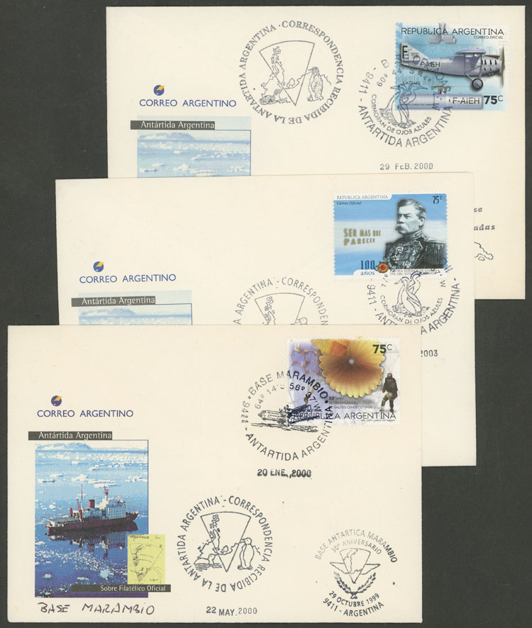 Lot 27 - argentine antarctica postal history - Guillermo Jalil - Philatino Auction # 2325 ARGENTINA: Special auction with very low starts and lots for collectors of every level! Lot 27 - argentine antarctica postal history - Guillermo Jalil - Philatino Auction # 2325 ARGENTINA: Special auction with very low starts and lots for collectors of every level!