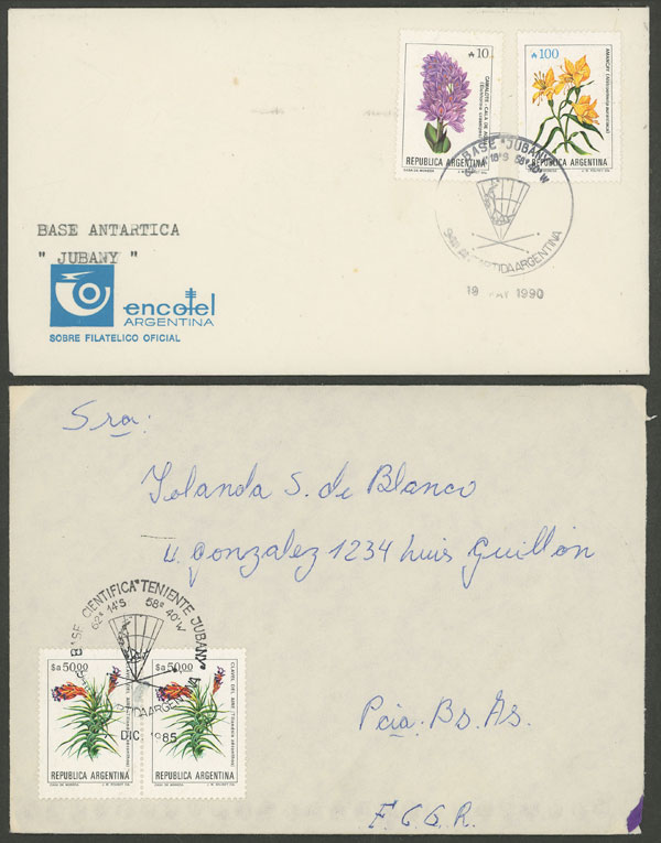 Lot 25 - argentine antarctica postal history - Guillermo Jalil - Philatino Auction # 2325 ARGENTINA: Special auction with very low starts and lots for collectors of every level! Lot 25 - argentine antarctica postal history - Guillermo Jalil - Philatino Auction # 2325 ARGENTINA: Special auction with very low starts and lots for collectors of every level!