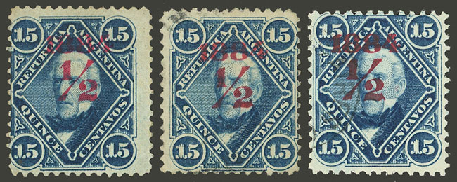 Lot 198 - Argentina general issues - Guillermo Jalil - Philatino Auction # 2325 ARGENTINA: Special auction with very low starts and lots for collectors of every level! Lot 198 - Argentina general issues - Guillermo Jalil - Philatino Auction # 2325 ARGENTINA: Special auction with very low starts and lots for collectors of every level!
