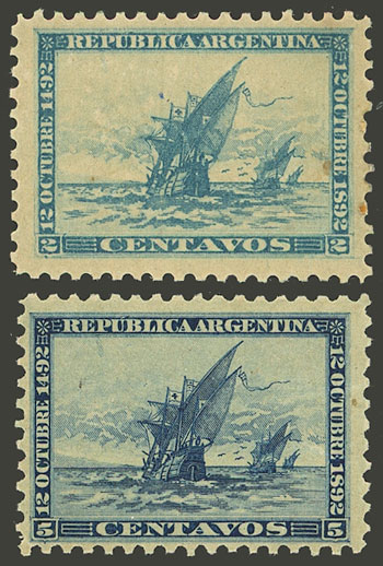 Lot 249 - Argentina general issues -  Guillermo Jalil - Philatino Auction # 2325 ARGENTINA: Special auction with very low starts and lots for collectors of every level!