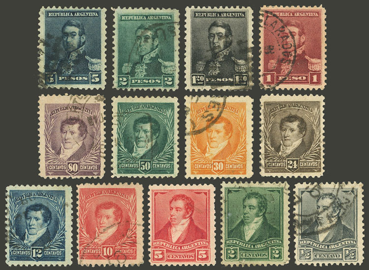 Lot 275 - Argentina general issues - Guillermo Jalil - Philatino Auction # 2325 ARGENTINA: Special auction with very low starts and lots for collectors of every level! Lot 275 - Argentina general issues - Guillermo Jalil - Philatino Auction # 2325 ARGENTINA: Special auction with very low starts and lots for collectors of every level!