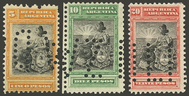 Lot 319 - Argentina general issues - Guillermo Jalil - Philatino Auction # 2325 ARGENTINA: Special auction with very low starts and lots for collectors of every level! Lot 319 - Argentina general issues - Guillermo Jalil - Philatino Auction # 2325 ARGENTINA: Special auction with very low starts and lots for collectors of every level!