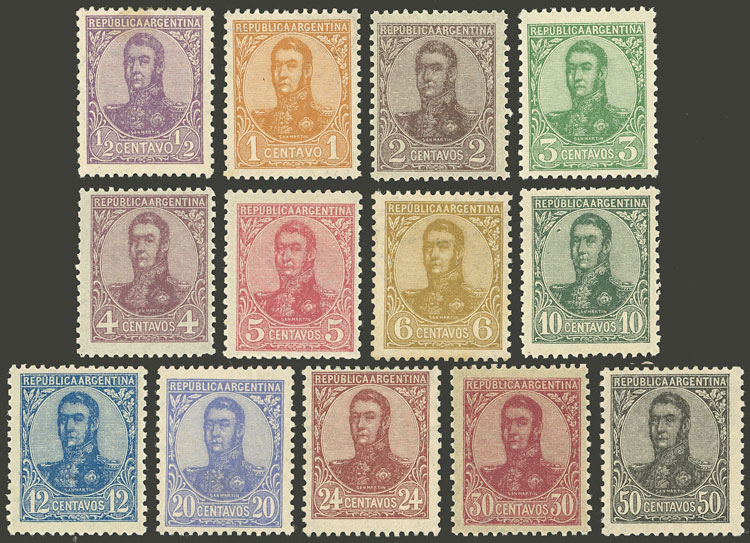 Lot 337 - Argentina general issues - Guillermo Jalil - Philatino Auction # 2325 ARGENTINA: Special auction with very low starts and lots for collectors of every level! Lot 337 - Argentina general issues - Guillermo Jalil - Philatino Auction # 2325 ARGENTINA: Special auction with very low starts and lots for collectors of every level!
