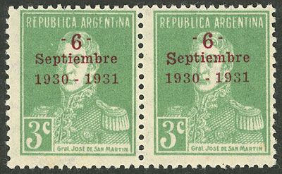 Lot 552 - Argentina general issues -  Guillermo Jalil - Philatino Auction # 2325 ARGENTINA: Special auction with very low starts and lots for collectors of every level!