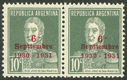 Lot 553 - Argentina general issues -  Guillermo Jalil - Philatino Auction # 2325 ARGENTINA: Special auction with very low starts and lots for collectors of every level!