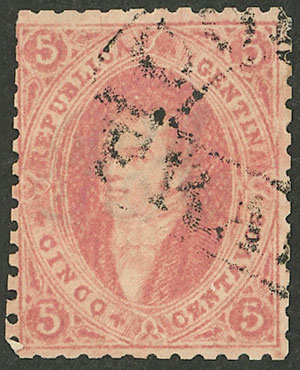 Lot 103 - Argentina rivadavia -  Guillermo Jalil - Philatino Auction # 2325 ARGENTINA: Special auction with very low starts and lots for collectors of every level!