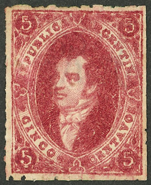 Lot 139 - Argentina rivadavia - Guillermo Jalil - Philatino Auction # 2325 ARGENTINA: Special auction with very low starts and lots for collectors of every level! Lot 139 - Argentina rivadavia - Guillermo Jalil - Philatino Auction # 2325 ARGENTINA: Special auction with very low starts and lots for collectors of every level!