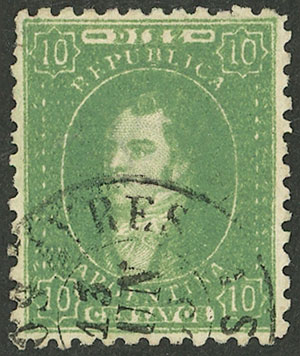 Lot 118 - Argentina rivadavia -  Guillermo Jalil - Philatino Auction # 2325 ARGENTINA: Special auction with very low starts and lots for collectors of every level!