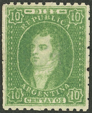 Lot 115 - Argentina rivadavia -  Guillermo Jalil - Philatino Auction # 2325 ARGENTINA: Special auction with very low starts and lots for collectors of every level!