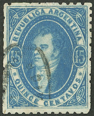 Lot 131 - Argentina rivadavia - Guillermo Jalil - Philatino Auction # 2325 ARGENTINA: Special auction with very low starts and lots for collectors of every level! Lot 131 - Argentina rivadavia - Guillermo Jalil - Philatino Auction # 2325 ARGENTINA: Special auction with very low starts and lots for collectors of every level!