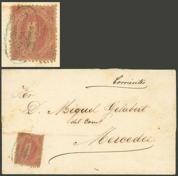 Lot 104 - Argentina rivadavia -  Guillermo Jalil - Philatino Auction # 2325 ARGENTINA: Special auction with very low starts and lots for collectors of every level!