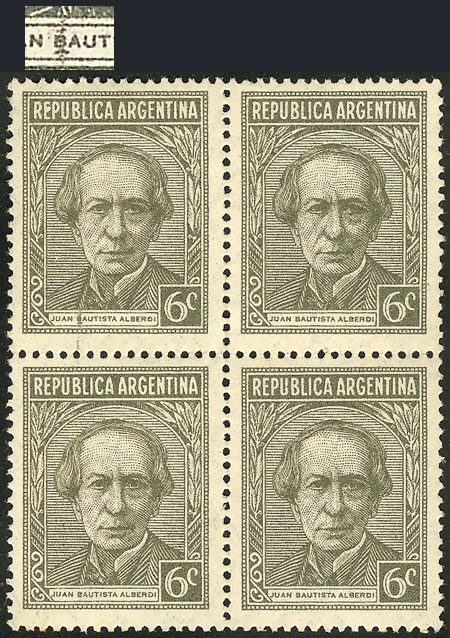 Lot 585 - Argentina general issues - Guillermo Jalil - Philatino Auction # 2325 ARGENTINA: Special auction with very low starts and lots for collectors of every level! Lot 585 - Argentina general issues - Guillermo Jalil - Philatino Auction # 2325 ARGENTINA: Special auction with very low starts and lots for collectors of every level!