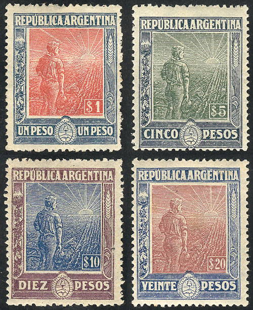 Lot 399 - Argentina general issues - Guillermo Jalil - Philatino Auction # 2325 ARGENTINA: Special auction with very low starts and lots for collectors of every level! Lot 399 - Argentina general issues - Guillermo Jalil - Philatino Auction # 2325 ARGENTINA: Special auction with very low starts and lots for collectors of every level!