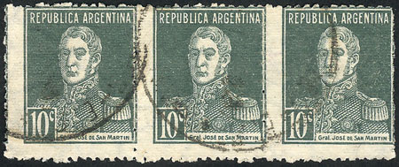 Lot 524 - Argentina general issues - Guillermo Jalil - Philatino Auction # 2325 ARGENTINA: Special auction with very low starts and lots for collectors of every level! Lot 524 - Argentina general issues - Guillermo Jalil - Philatino Auction # 2325 ARGENTINA: Special auction with very low starts and lots for collectors of every level!