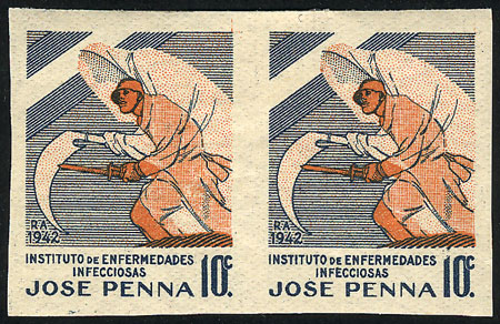 Lot 2226 - Argentina cinderellas -  Guillermo Jalil - Philatino Auction # 2325 ARGENTINA: Special auction with very low starts and lots for collectors of every level!