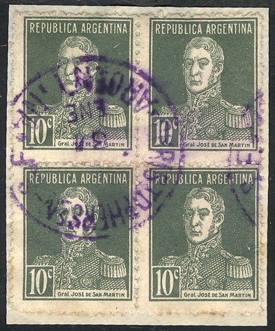 Lot 519 - Argentina general issues - Guillermo Jalil - Philatino Auction # 2325 ARGENTINA: Special auction with very low starts and lots for collectors of every level! Lot 519 - Argentina general issues - Guillermo Jalil - Philatino Auction # 2325 ARGENTINA: Special auction with very low starts and lots for collectors of every level!