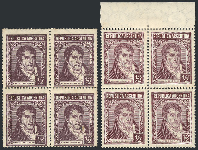 Lot 566 - Argentina general issues -  Guillermo Jalil - Philatino Auction # 2325 ARGENTINA: Special auction with very low starts and lots for collectors of every level!