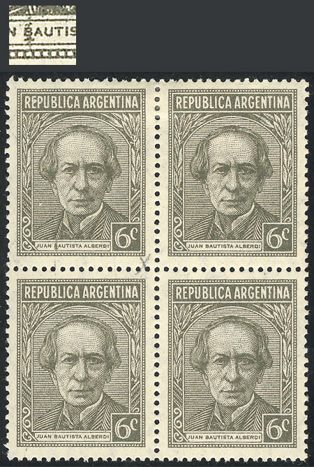 Lot 580 - Argentina general issues - Guillermo Jalil - Philatino Auction # 2325 ARGENTINA: Special auction with very low starts and lots for collectors of every level! Lot 580 - Argentina general issues - Guillermo Jalil - Philatino Auction # 2325 ARGENTINA: Special auction with very low starts and lots for collectors of every level!