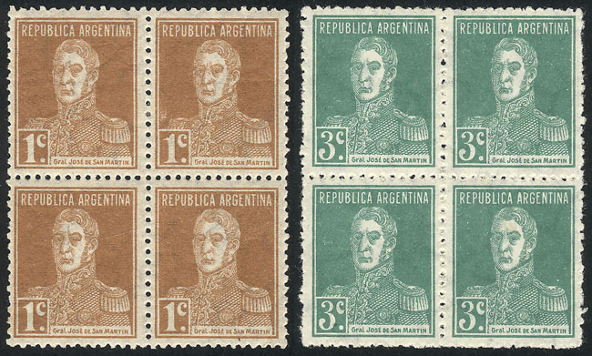 Lot 498 - Argentina general issues - Guillermo Jalil - Philatino Auction # 2325 ARGENTINA: Special auction with very low starts and lots for collectors of every level! Lot 498 - Argentina general issues - Guillermo Jalil - Philatino Auction # 2325 ARGENTINA: Special auction with very low starts and lots for collectors of every level!