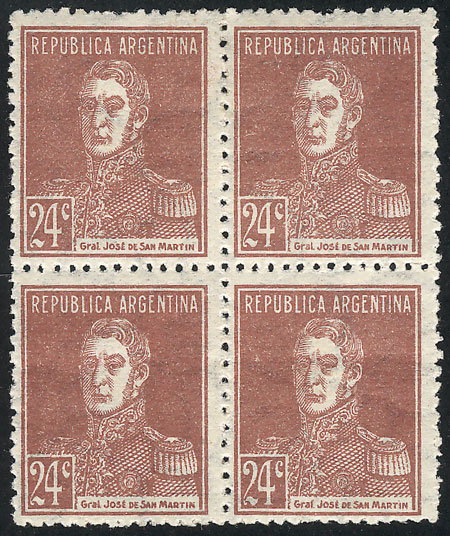 Lot 522 - Argentina general issues - Guillermo Jalil - Philatino Auction # 2325 ARGENTINA: Special auction with very low starts and lots for collectors of every level! Lot 522 - Argentina general issues - Guillermo Jalil - Philatino Auction # 2325 ARGENTINA: Special auction with very low starts and lots for collectors of every level!