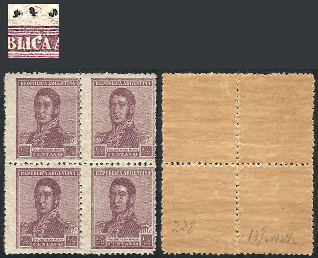 Lot 456 - Argentina general issues - Guillermo Jalil - Philatino Auction # 2325 ARGENTINA: Special auction with very low starts and lots for collectors of every level! Lot 456 - Argentina general issues - Guillermo Jalil - Philatino Auction # 2325 ARGENTINA: Special auction with very low starts and lots for collectors of every level!