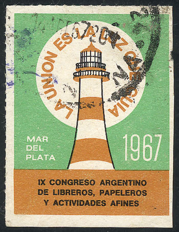 Lot 2236 - Argentina cinderellas -  Guillermo Jalil - Philatino Auction # 2325 ARGENTINA: Special auction with very low starts and lots for collectors of every level!