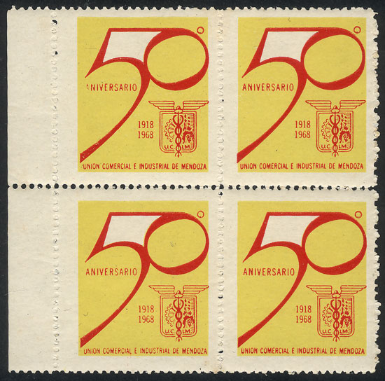 Lot 2237 - Argentina cinderellas -  Guillermo Jalil - Philatino Auction # 2325 ARGENTINA: Special auction with very low starts and lots for collectors of every level!