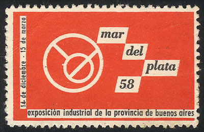 Lot 2243 - Argentina cinderellas -  Guillermo Jalil - Philatino Auction # 2325 ARGENTINA: Special auction with very low starts and lots for collectors of every level!