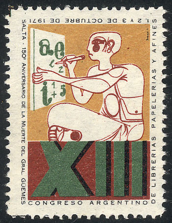 Lot 2244 - Argentina cinderellas -  Guillermo Jalil - Philatino Auction # 2325 ARGENTINA: Special auction with very low starts and lots for collectors of every level!