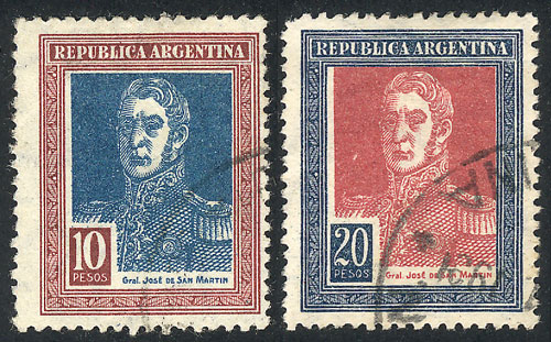 Lot 508 - Argentina general issues - Guillermo Jalil - Philatino Auction # 2325 ARGENTINA: Special auction with very low starts and lots for collectors of every level! Lot 508 - Argentina general issues - Guillermo Jalil - Philatino Auction # 2325 ARGENTINA: Special auction with very low starts and lots for collectors of every level!