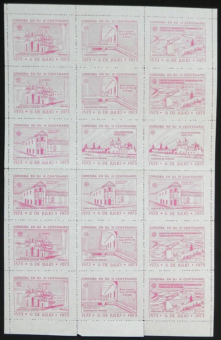 Lot 2248 - Argentina cinderellas -  Guillermo Jalil - Philatino Auction # 2325 ARGENTINA: Special auction with very low starts and lots for collectors of every level!