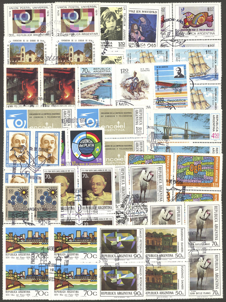 Lot 449 - Argentina general issues - Guillermo Jalil - Philatino Auction # 2326 ARGENTINA: Small but powerful and fun auction! Lot 449 - Argentina general issues - Guillermo Jalil - Philatino Auction # 2326 ARGENTINA: Small but powerful and fun auction!