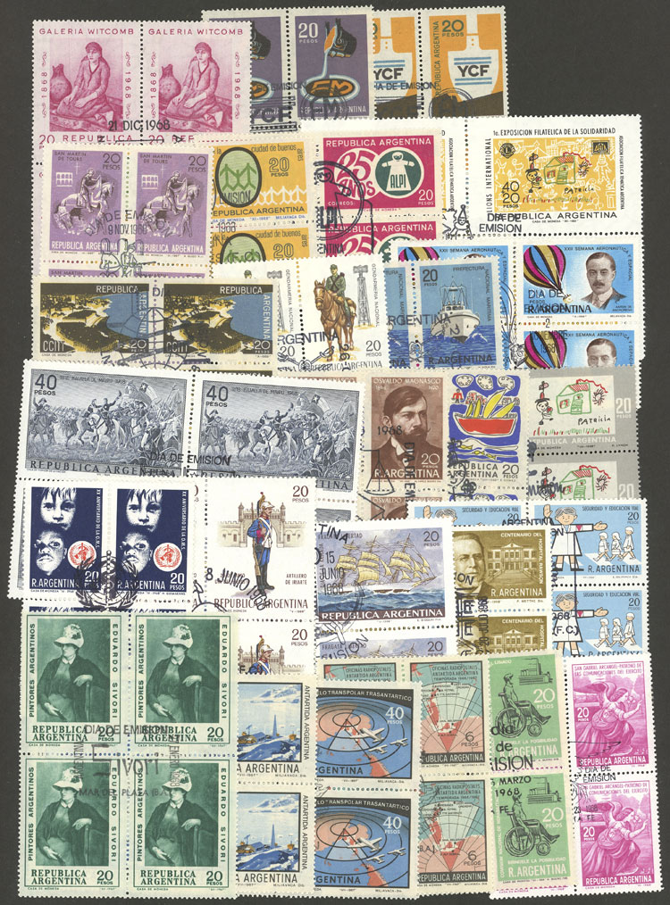 Lot 437 - Argentina general issues - Guillermo Jalil - Philatino Auction # 2326 ARGENTINA: Small but powerful and fun auction! Lot 437 - Argentina general issues - Guillermo Jalil - Philatino Auction # 2326 ARGENTINA: Small but powerful and fun auction!