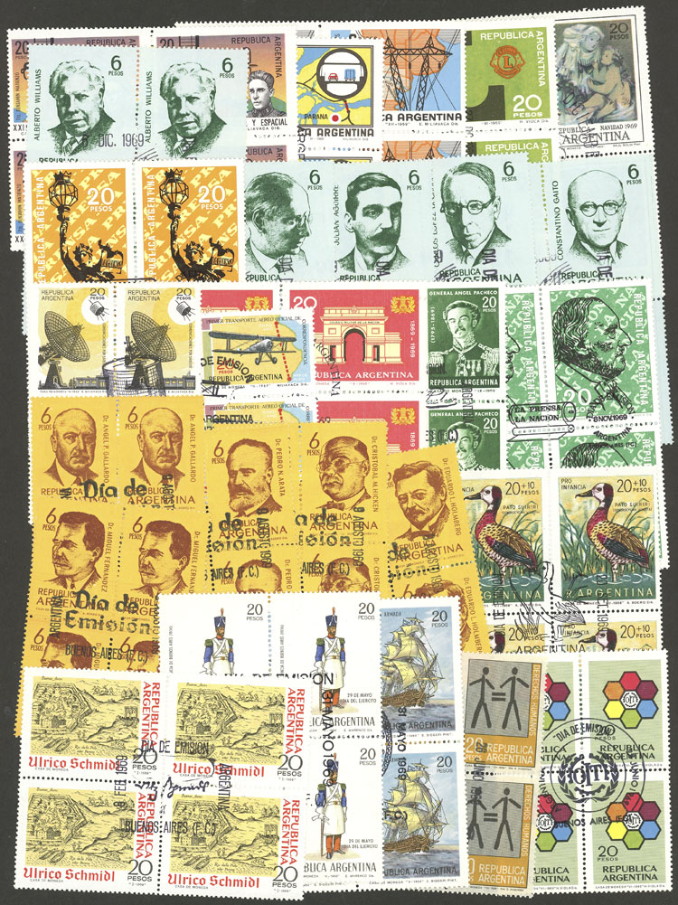 Lot 438 - Argentina general issues - Guillermo Jalil - Philatino Auction # 2326 ARGENTINA: Small but powerful and fun auction! Lot 438 - Argentina general issues - Guillermo Jalil - Philatino Auction # 2326 ARGENTINA: Small but powerful and fun auction!