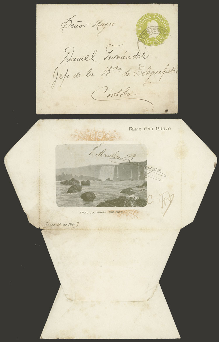 Lot 607 - Argentina Postal stationery - Guillermo Jalil - Philatino Auction # 2326 ARGENTINA: Small but powerful and fun auction! Lot 607 - Argentina Postal stationery - Guillermo Jalil - Philatino Auction # 2326 ARGENTINA: Small but powerful and fun auction!