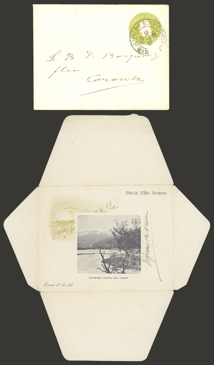 Lot 600 - Argentina Postal stationery -  Guillermo Jalil - Philatino Auction # 2326 ARGENTINA: Small but powerful and fun auction!