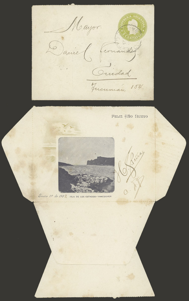 Lot 599 - Argentina Postal stationery -  Guillermo Jalil - Philatino Auction # 2326 ARGENTINA: Small but powerful and fun auction!