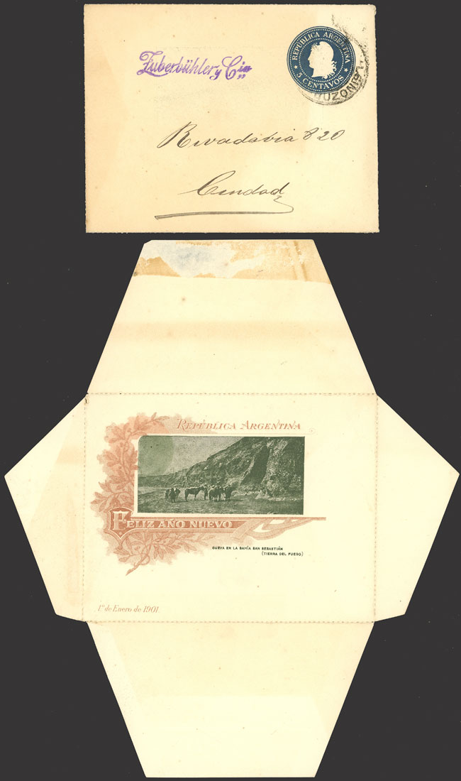 Lot 592 - Argentina Postal stationery -  Guillermo Jalil - Philatino Auction # 2326 ARGENTINA: Small but powerful and fun auction!