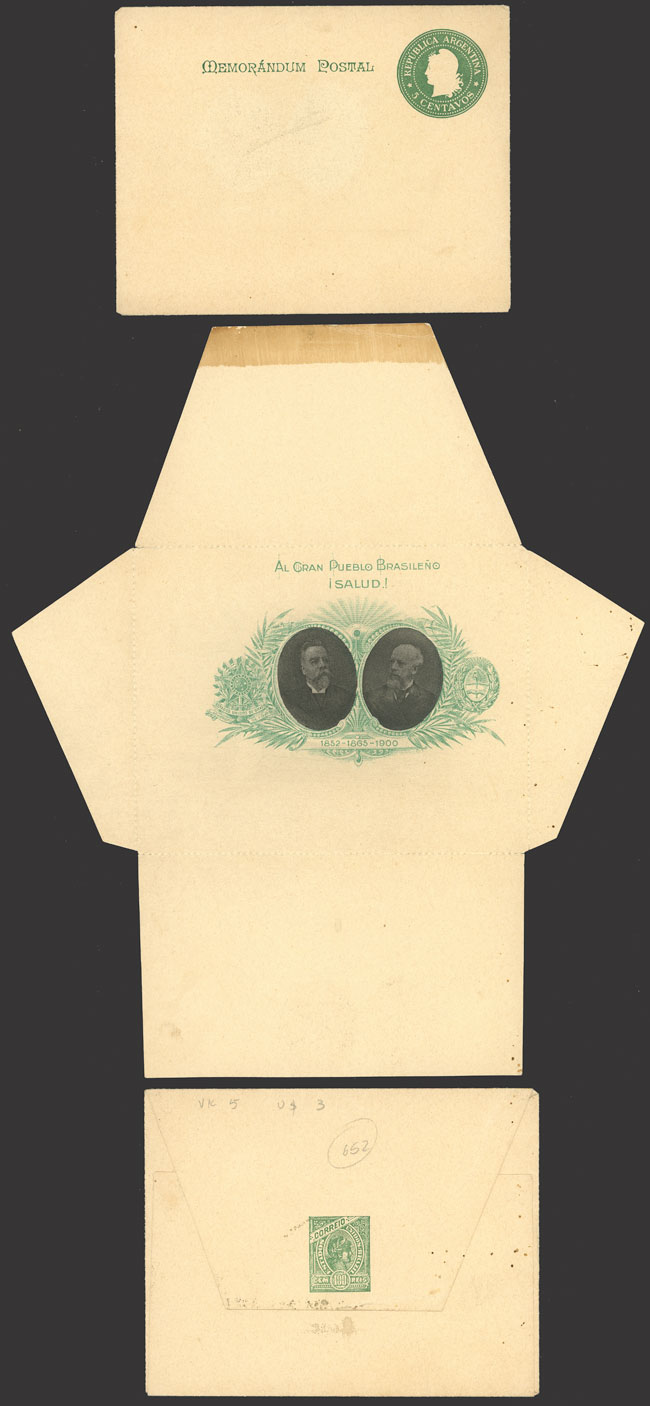 Lot 589 - Argentina Postal stationery -  Guillermo Jalil - Philatino Auction # 2326 ARGENTINA: Small but powerful and fun auction!