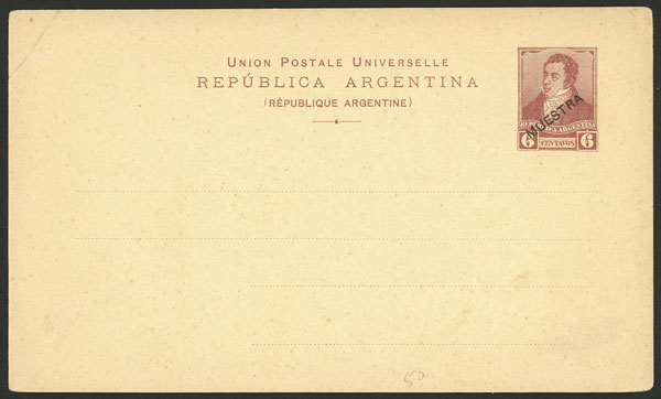 Lot 616 - Argentina Postal stationery - Guillermo Jalil - Philatino Auction # 2326 ARGENTINA: Small but powerful and fun auction! Lot 616 - Argentina Postal stationery - Guillermo Jalil - Philatino Auction # 2326 ARGENTINA: Small but powerful and fun auction!