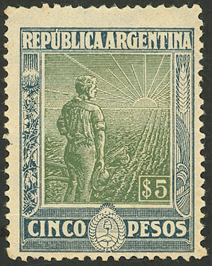 Lot 133 - Argentina general issues -  Guillermo Jalil - Philatino Auction # 2326 ARGENTINA: Small but powerful and fun auction!