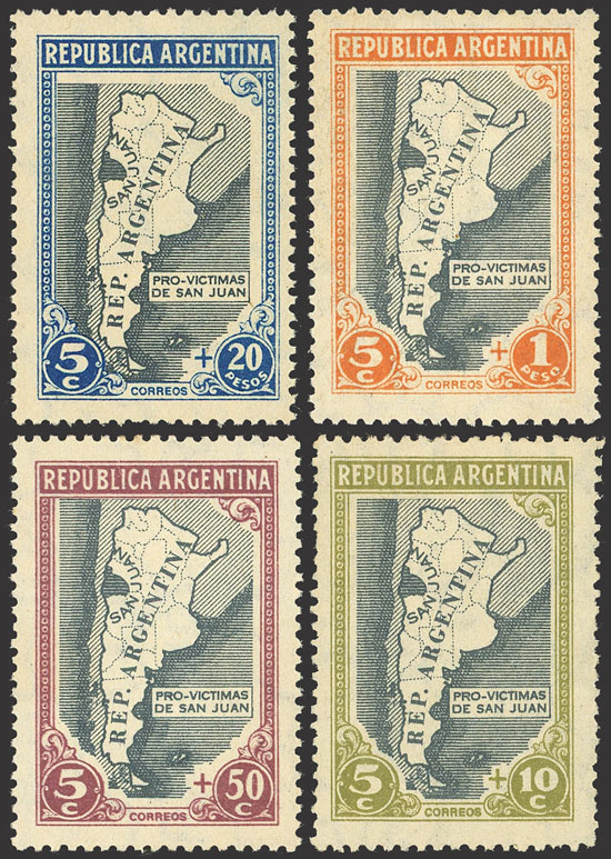 Lot 276 - Argentina general issues - Guillermo Jalil - Philatino Auction # 2326 ARGENTINA: Small but powerful and fun auction! Lot 276 - Argentina general issues - Guillermo Jalil - Philatino Auction # 2326 ARGENTINA: Small but powerful and fun auction!