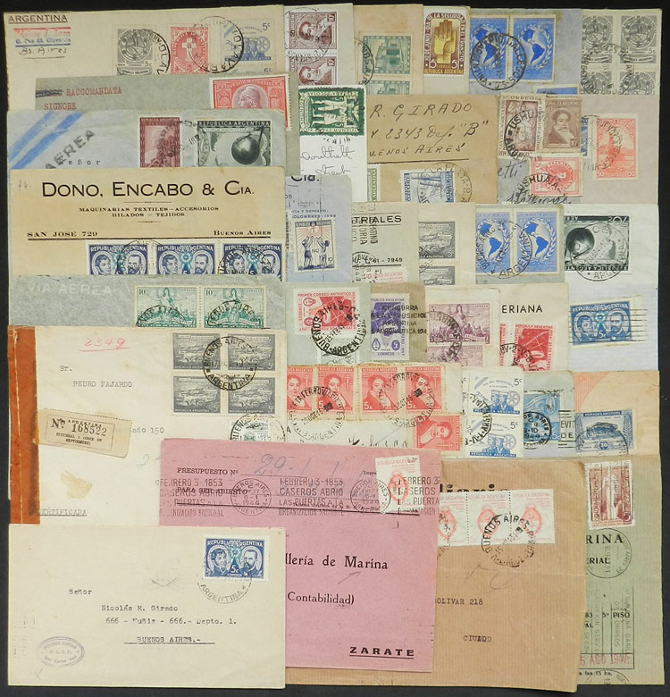 Lot 644 - Argentina postal history - Guillermo Jalil - Philatino Auction # 2326 ARGENTINA: Small but powerful and fun auction! Lot 644 - Argentina postal history - Guillermo Jalil - Philatino Auction # 2326 ARGENTINA: Small but powerful and fun auction!