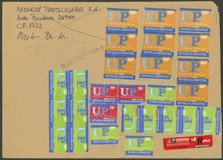 Lot 685 - Argentina postal history - Guillermo Jalil - Philatino Auction # 2326 ARGENTINA: Small but powerful and fun auction! Lot 685 - Argentina postal history - Guillermo Jalil - Philatino Auction # 2326 ARGENTINA: Small but powerful and fun auction!