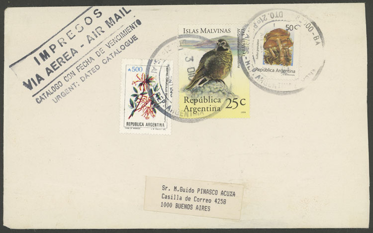 Lot 681 - Argentina postal history - Guillermo Jalil - Philatino Auction # 2326 ARGENTINA: Small but powerful and fun auction! Lot 681 - Argentina postal history - Guillermo Jalil - Philatino Auction # 2326 ARGENTINA: Small but powerful and fun auction!