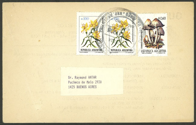 Lot 679 - Argentina postal history - Guillermo Jalil - Philatino Auction # 2326 ARGENTINA: Small but powerful and fun auction! Lot 679 - Argentina postal history - Guillermo Jalil - Philatino Auction # 2326 ARGENTINA: Small but powerful and fun auction!