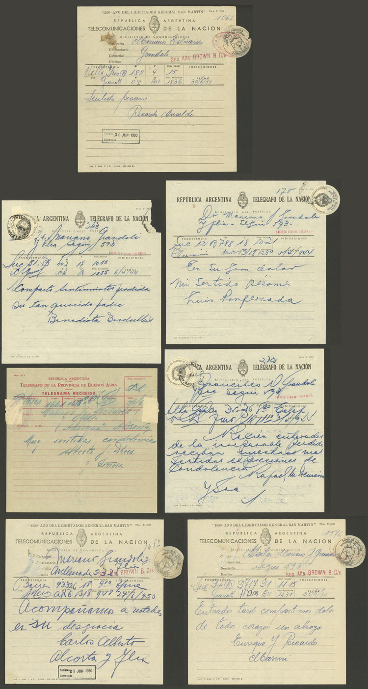 Lot 647 - Argentina postal history - Guillermo Jalil - Philatino Auction # 2326 ARGENTINA: Small but powerful and fun auction! Lot 647 - Argentina postal history - Guillermo Jalil - Philatino Auction # 2326 ARGENTINA: Small but powerful and fun auction!