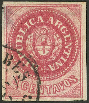 Lot 19 - Argentina escuditos -  Guillermo Jalil - Philatino Auction # 2326 ARGENTINA: Small but powerful and fun auction!