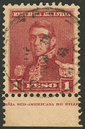 Lot 96 - Argentina general issues -  Guillermo Jalil - Philatino Auction # 2326 ARGENTINA: Small but powerful and fun auction!