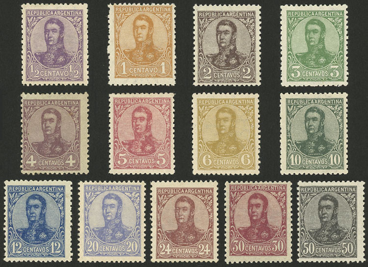 Lot 125 - Argentina general issues -  Guillermo Jalil - Philatino Auction # 2326 ARGENTINA: Small but powerful and fun auction!